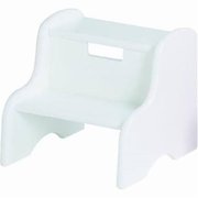 Little Colorado Little Colorado 105MDFSW 11 x 12 x 13 in. MDF Step Stool - Solid White 105MDFSW